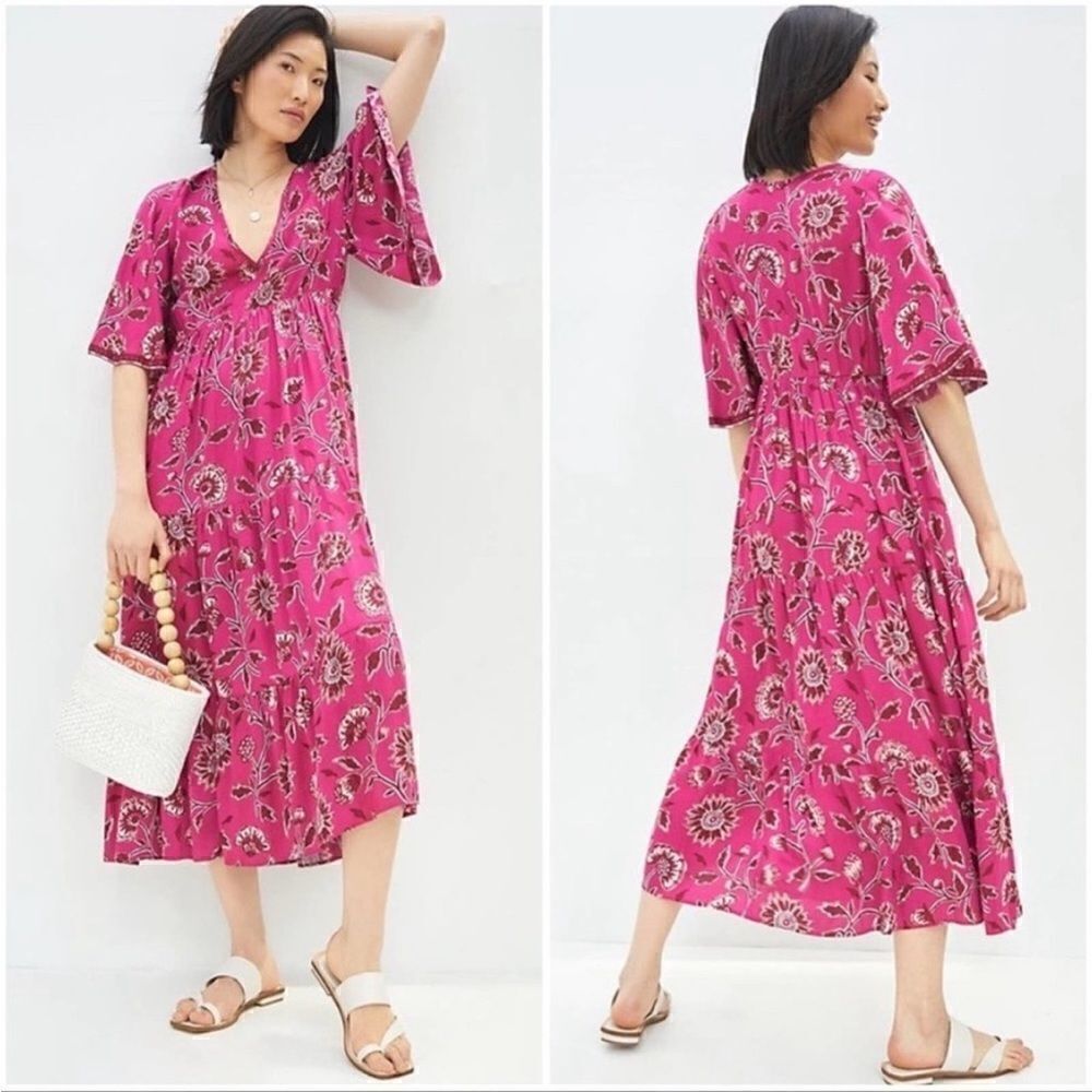 Anthropologie Omika Pia Maxi Dress Size S